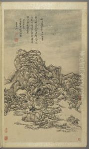 <<wang yuan qi fang gu shan shui ce>> by Wang Yuanqi