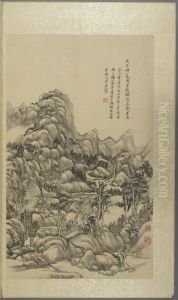<<wang yuan qi fang gu shan shui ce>> <<wang yuan qi fang gu shan shui ce>>