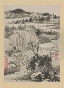 <<yuan ji jin shan long you si shi yi ce>> by Shitao Daoji