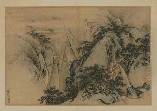 <<wang lu hua shan tu ce>> - view 1