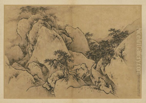 <<wang lu hua shan tu ce>> - view 1
