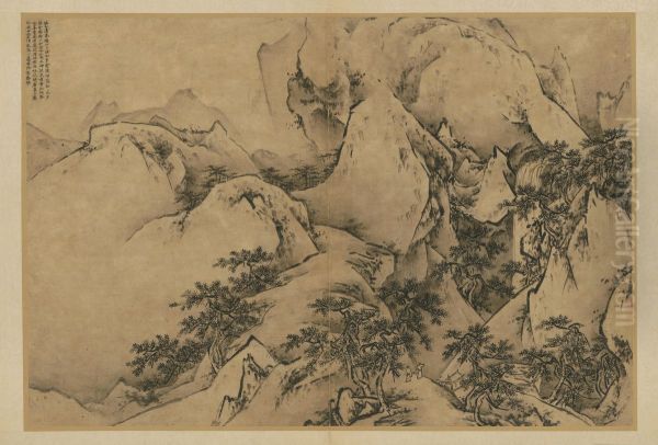 <<wang lu hua shan tu ce>> - view 1