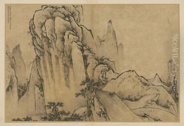 <<wang lu hua shan tu ce>> - view 1