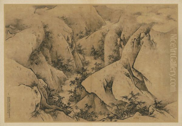<<wang lu hua shan tu ce>> - view 1