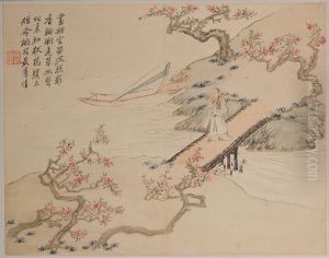 <<luo pin ren wu shan shui ce>> by Luo Ping