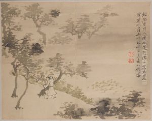 <<luo pin ren wu shan shui ce>> by Luo Ping