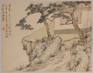 <<luo pin ren wu shan shui ce>> by Luo Ping