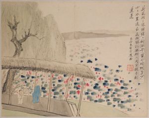 <<luo pin ren wu shan shui ce>> by Luo Ping