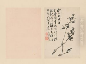 <<yuan ji lan zhu ce-lan hua>> by Shitao Daoji