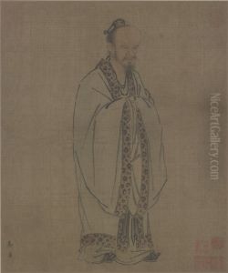 <<ma yuan kong zi xiang tu ye>> by Ma Yuan