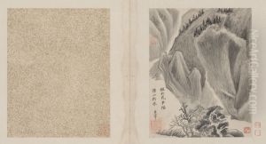 <<dong qi chang shan shui ce>> by Dong Qichang