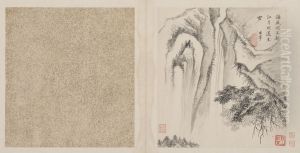<<dong qi chang shan shui ce>> by Dong Qichang
