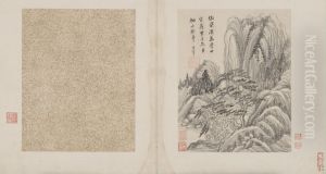 <<dong qi chang shan shui ce>> by Dong Qichang