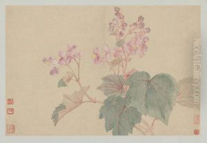 <<yun shou ping hua hui shan shui ce>> by Yun Shouping