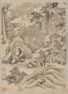 <<dong qi chang shan shui ce>> by Dong Qichang