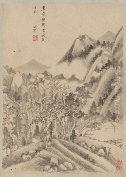 <<dong qi chang shan shui ce>> - view 1