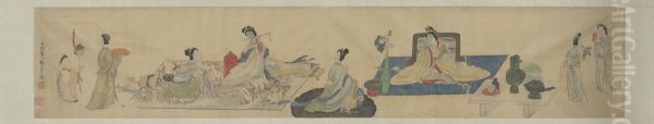 <<chen hong shou shi nu tu juan>> - view 1