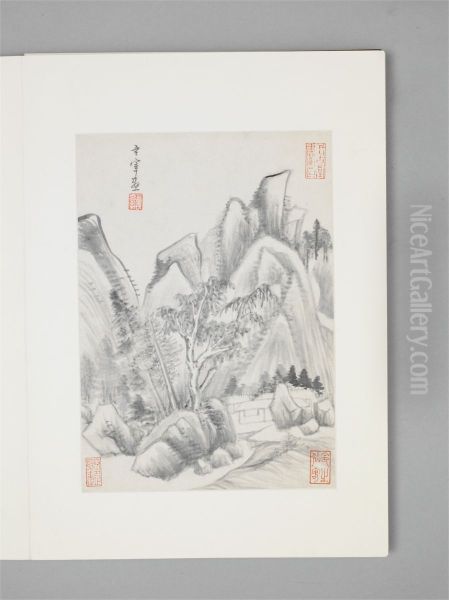 <<dong qi chang shan shui tu ce>> - view 1