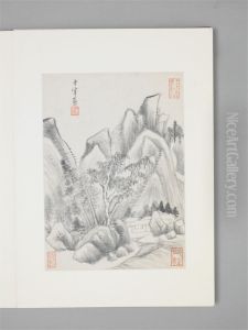 <<dong qi chang shan shui tu ce>> by Dong Qichang