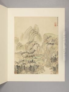 <<wang hui fang gu shan shui ce>> by Wang Hui