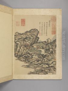 <<wang yuan qi fang gu shan shui ce>> <<wang yuan qi fang gu shan shui ce>>