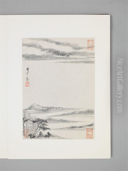 <<dong qi chang shan shui tu ce>> - view 1