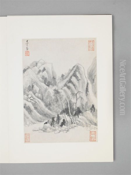 <<dong qi chang shan shui tu ce>> - view 1