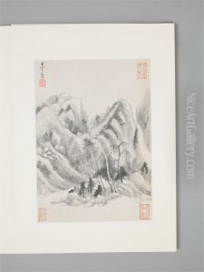 <<dong qi chang shan shui tu ce>> by Dong Qichang