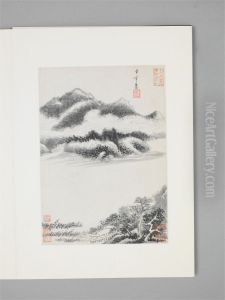 <<dong qi chang shan shui tu ce>> by Dong Qichang