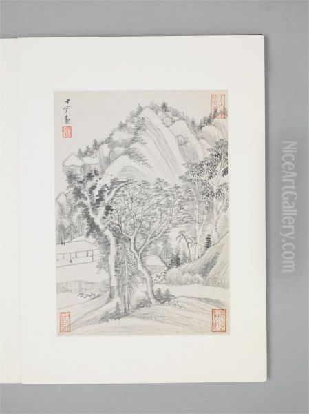 <<dong qi chang shan shui tu ce>> - view 1