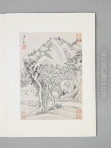 <<dong qi chang shan shui tu ce>> by Dong Qichang