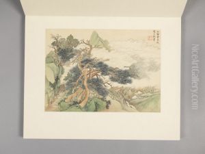 <<wang hui fang gu shan shui ce>> by Wang Hui