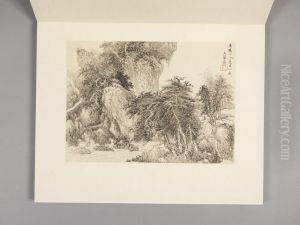 <<wang hui fang gu shan shui ce>> by Wang Hui