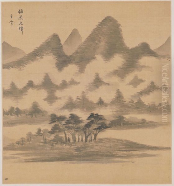 <<dong qi chang shan shui tu ce>> - view 1