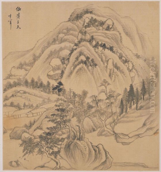 <<dong qi chang shan shui tu ce>> - view 1
