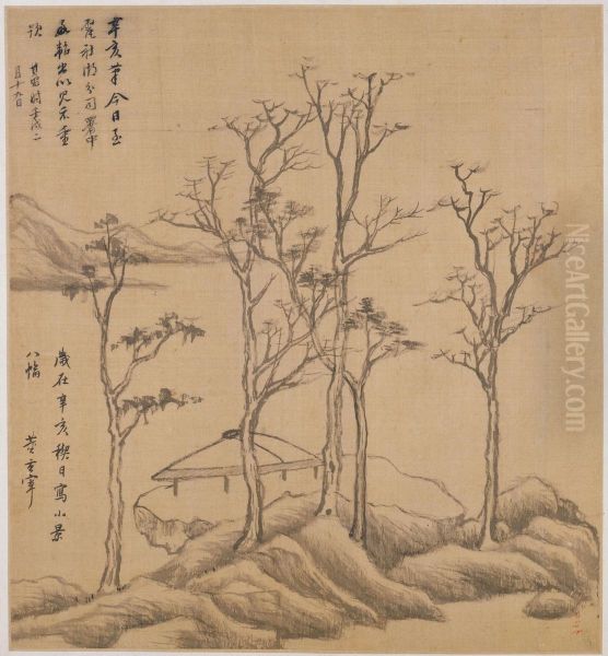 <<dong qi chang shan shui tu ce>> - view 1