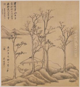 <<dong qi chang shan shui tu ce>> by Dong Qichang