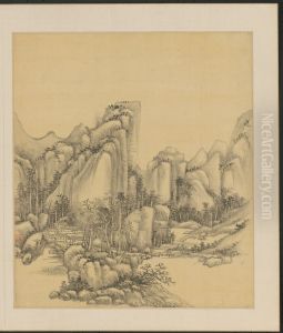 <<wang yuan qi shan shui ce>> by Wang Yuanqi