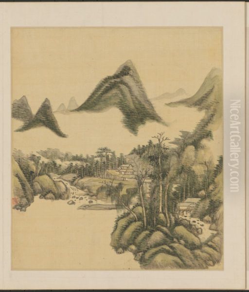 <<wang yuan qi shan shui ce>> - view 1