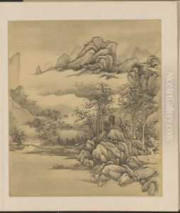 <<wang yuan qi shan shui ce>> by Wang Yuanqi