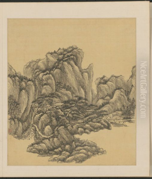 <<wang yuan qi shan shui ce>> - view 1
