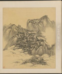 <<wang yuan qi shan shui ce>> <<wang yuan qi shan shui ce>>