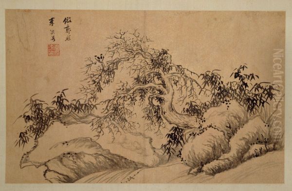 <<li liu fang shan shui tu ce>> - view 1