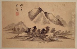 <<li liu fang shan shui tu ce>> <<li liu fang shan shui tu ce>>