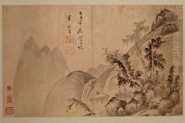 <<li liu fang shan shui tu ce>> - view 1