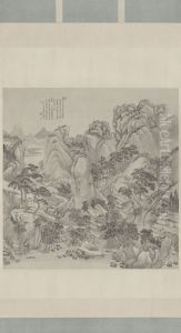 <<wang hui fang dong ju song yue tu zhou>> by Wang Hui