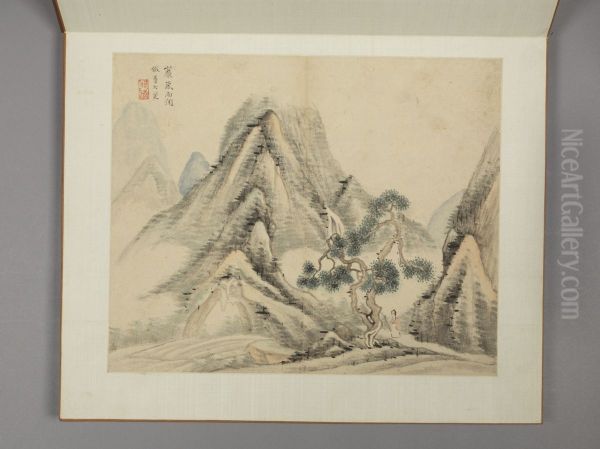 <<chen hao shan shui ce>> - view 1