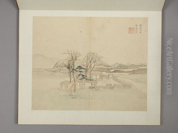 <<chen hao shan shui ce>> - view 1