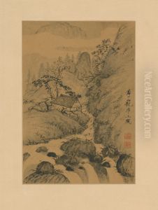 <<shi tao shan shui tu ce>> by Shitao Daoji