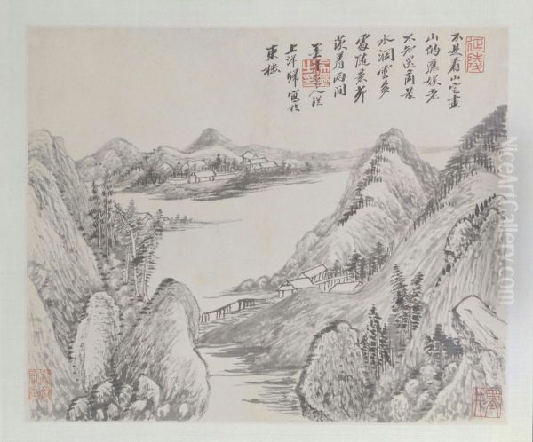 <<wu li shan shui tu ce>> - view 1
